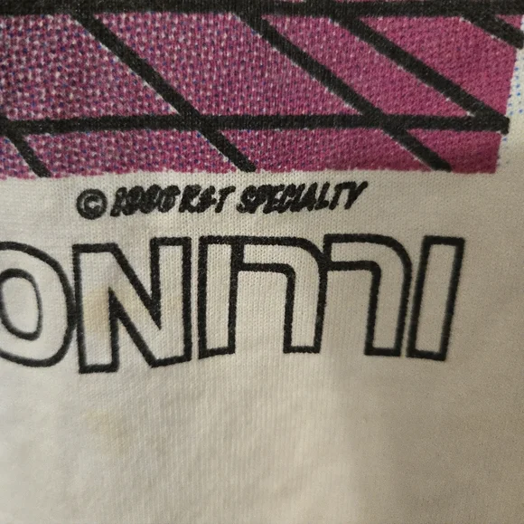 Vintage D.A.R.E. lllinois State Police Logo T Shirt Mens Small No Tag 90s Drug - Picture 3 of 6